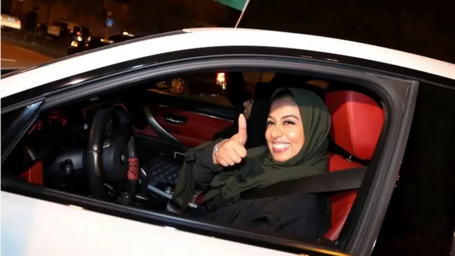 Мусульманка за рулем