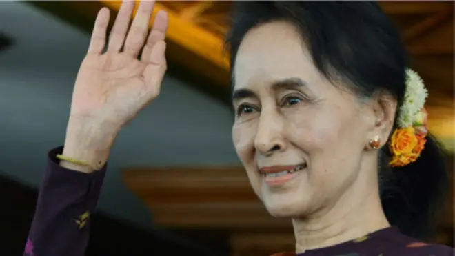 මියන්මාරයේ නායිකා අවුන් සාන් සුචි