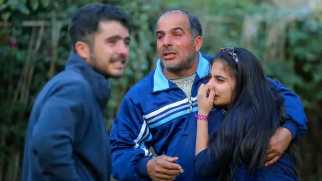 Bərdədə raket hücumuna məruz qalan ailə