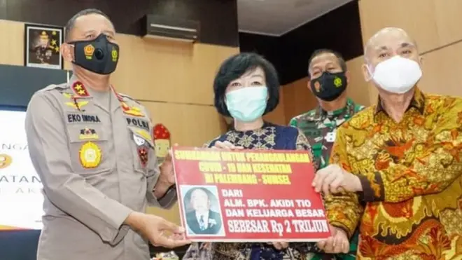 Sumbangan Rp2 triliun dari keluarga pengusaha untuk penanganan pandemi Covid-19