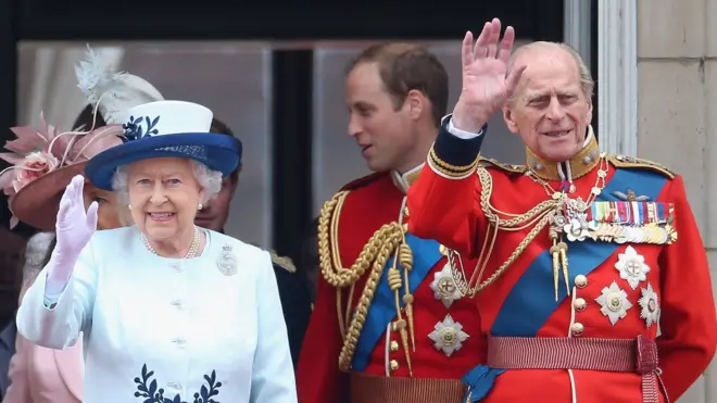 صورة من عيد ميلاد الملكة إليزابيث في 14 يونيو/حزيران عام 2014