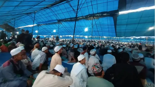 Para peserta Ijtima Jamaah Tabligh se-Asia sudah berdatangan di di Gowa, Sulawesi Selatan.