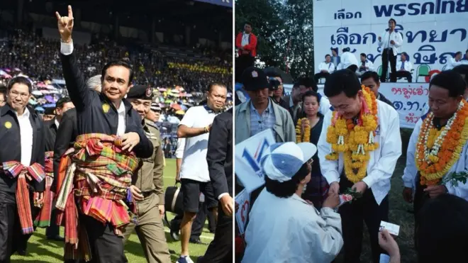 ประยุทธ์ ทักษิณ