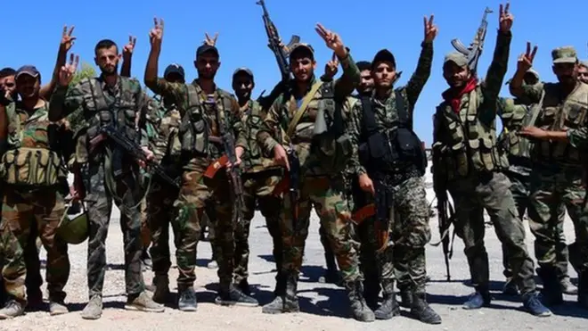 جنود سوريون