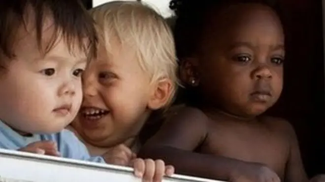 Фото было сделано в 2011 году во время посещения президента Обамы детских ясель в Бетесде