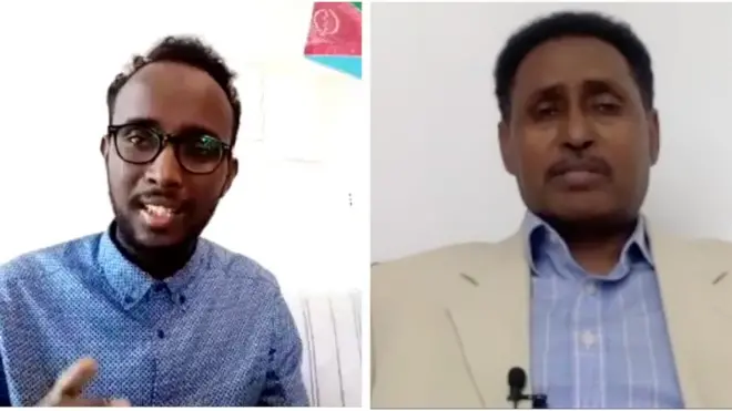 ኢብራሂም ኣሕመድ (ዓፈረንሲስ) ምሰ ኣቶ እስማዒል