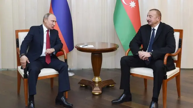 Putin, Əliyev
