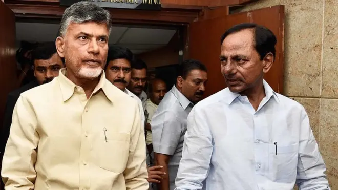 केसीआर, चंद्रबाबू नायडू