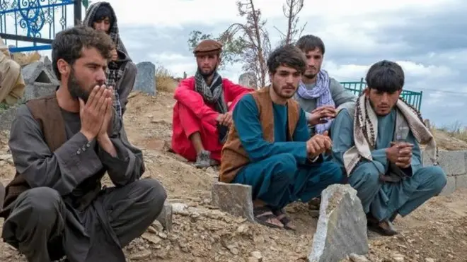 Some victims were buried on the outskirts of the city
