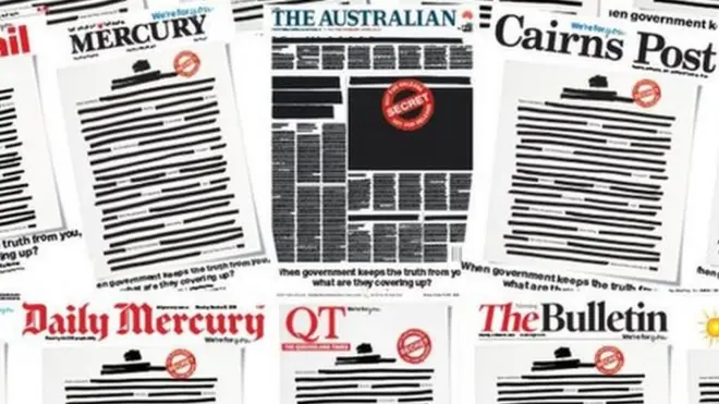 ऑस्ट्रेलियाई अख़बार