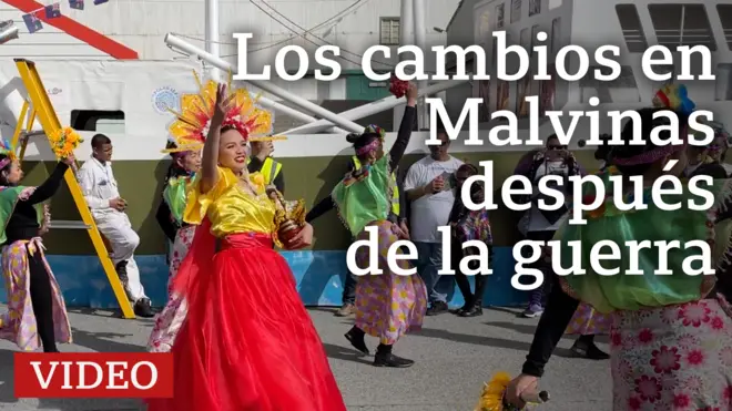 Cómo han cambiado las Islas Malvinas/Falklands 40 años después de la guerra