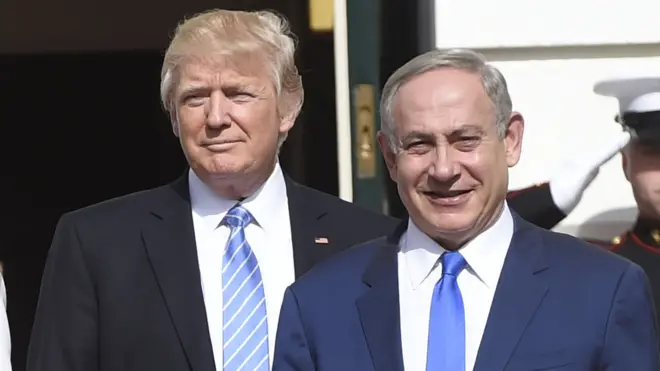 Trump y Netanyahu