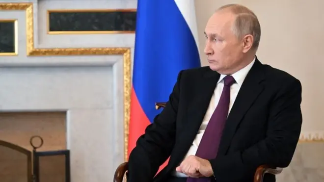 普京在圣彼得堡接见外宾（11/10/2022）