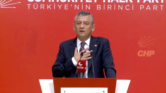 CHP Genel Başkanı Özgür Özel