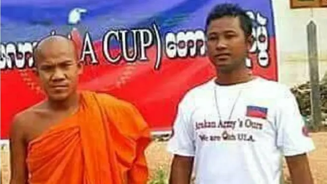 မြောက်ဦးမြို့မှာ AA CUP ဖလားဘောလုံးပွဲကို မြတန်ဆောင်း ဆရာတော်က ဦးစီးကျင်းပပေးခဲ့