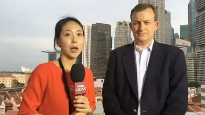 BBC 김형은 기자와 부산대 로버트 켈리 교수