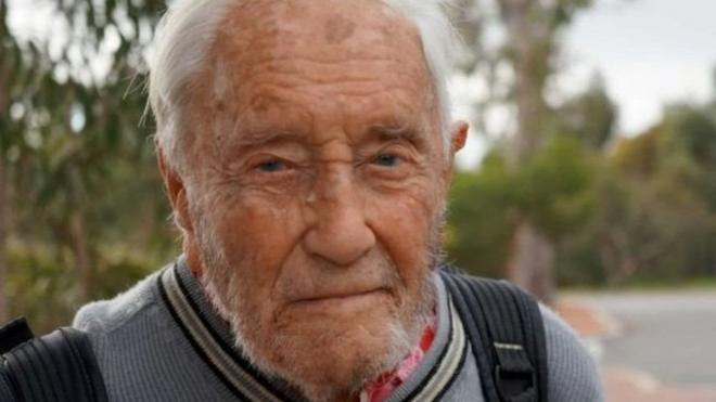 104岁的大卫·古道尔