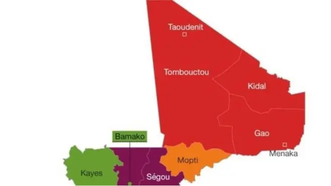 Les régions du nord du Mali sont confrontées à une menace djihadiste depuis six ans au moins.