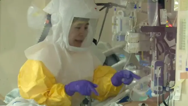 重症监护室的护士