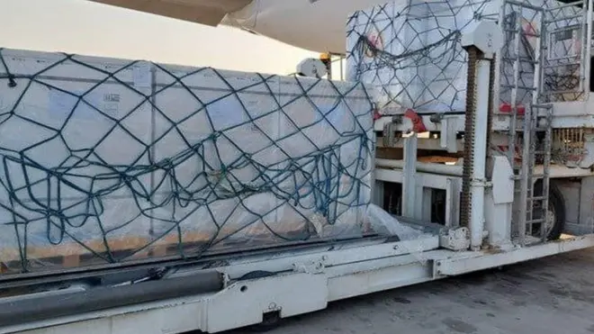 محموله جدید حاوی واکسن‌های سینوفارم از کشور چین است