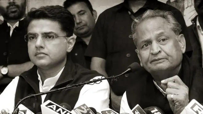 राजस्थान, कांग्रेस, सचिन पायलट, अशोक गहलोत