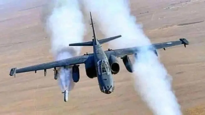 Uzbekistan military plane image