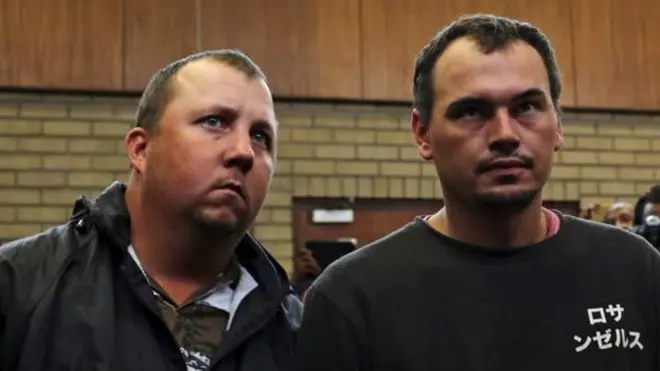 Les prévenus dans l'"affaire du cercueil"