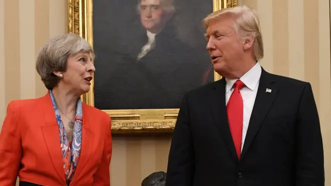 الحكومة البريطانية رفضت دعوات إلغاء زيارة ترامب