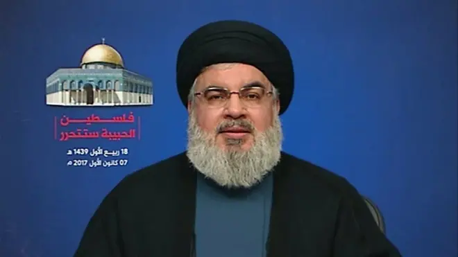 الأمين العام لحزب الله في لبنان حسن نصر الله