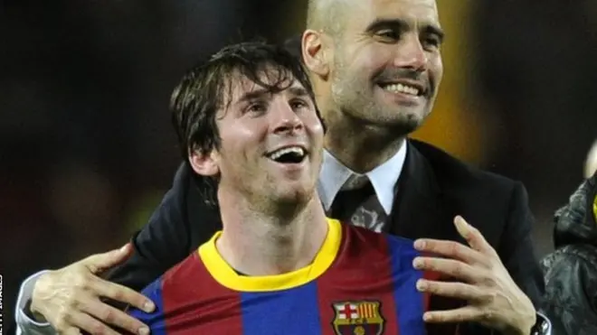 Mesii, Gaardiyoolaa waliin Baarseloonaatti waliin milkaa'aniiru.