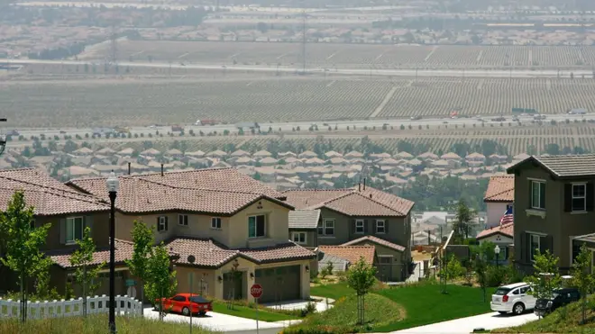 Авария произошла в городе Риверсайд в Калифорнии