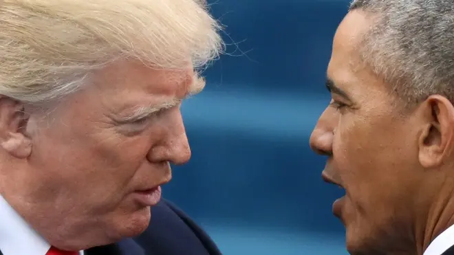 ترامب وأوباما