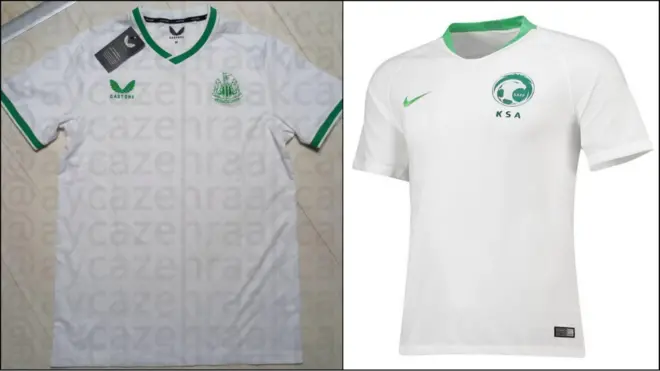 پیراهن نیوکاسل یونایتد