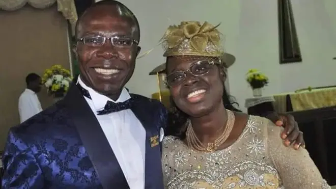 Cosmas Maduka wife