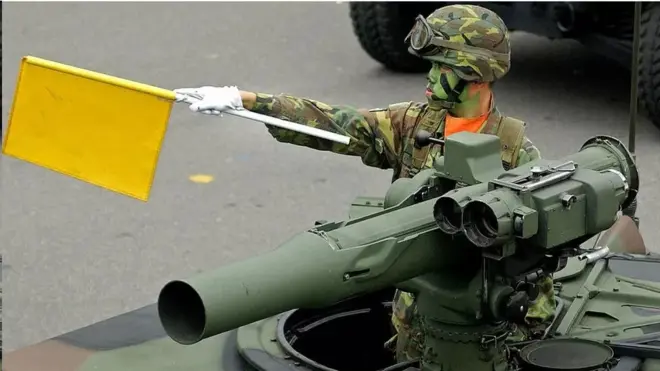 대만은 중국의 침략에 대비해 국방비 지출을 늘리고 있다