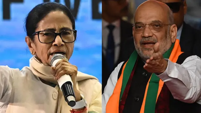 ममता बनर्जी और अमित शाह