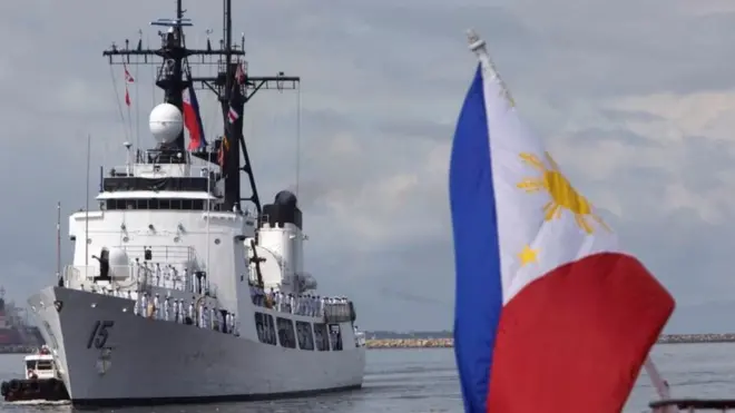 Một tàu của hải quân Philippines