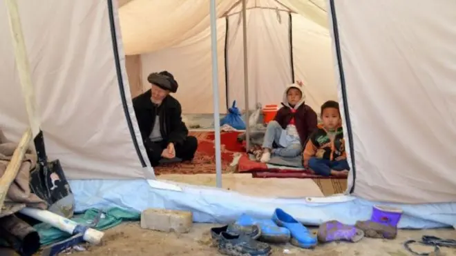 شمار بی‌جا شدگان داخلی افغانستان تنها در سه ماه گذشته به ۵۵ هزار نفر می‌رسد