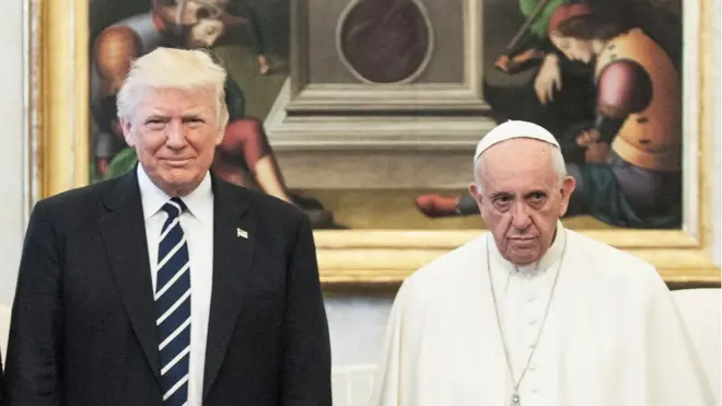 امریکی صدر ٹرمپ کی ویٹیکن میں پوپ فرانسس سے پہلی ملاقات