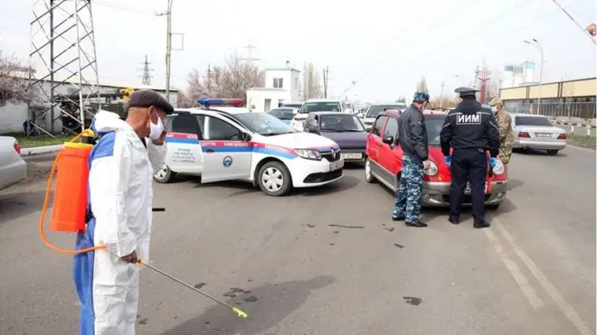 Qirg'izistonda koronavirusga qarshi kurash