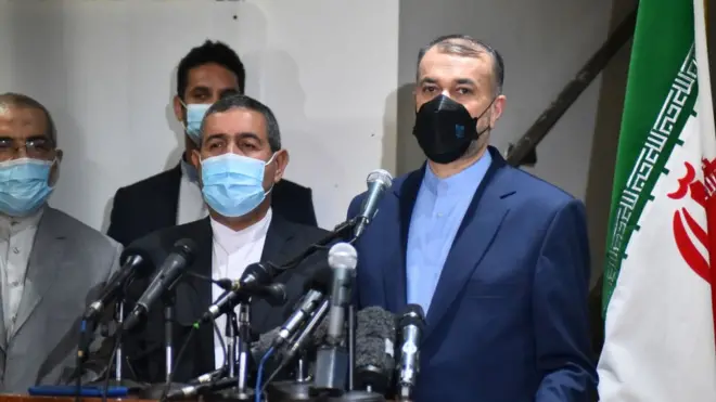 حسین امیرعبداللهیان در سفری رسمی در بیروت به سر می‌برد