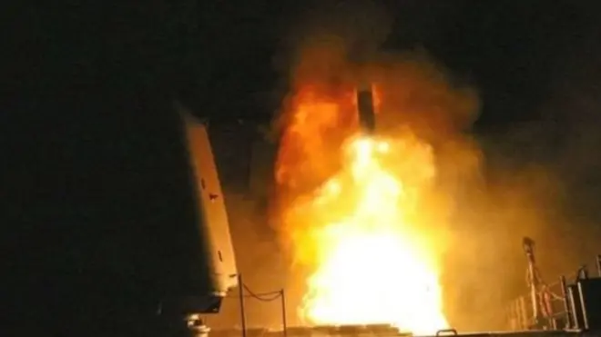 सीरिया, अमरीका, ब्रिटेन, फ्रांस, रूस