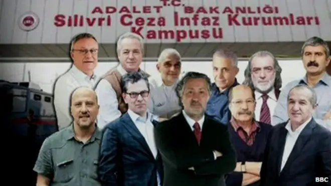 Cumhuriyet gazetesi davasında yargılanan sanıklar