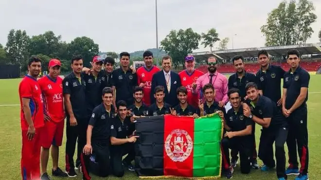 افغان لوبډله د پاکستان، اماراتو او نیپال په ماتولو پایلوبې ته رسېدلې.