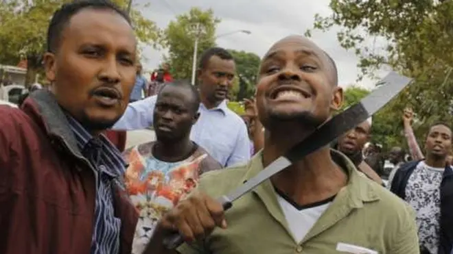 Makundi ya wahamiaji waliiojihami nchini Afrika Kusini