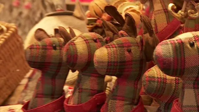 Christmas market on Leicester square