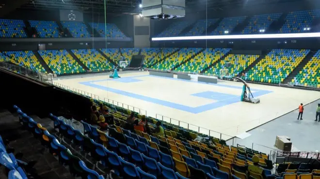 Imikino ya nyuma izabera muri iyi nzu y'imikino yuzuye i Kigali