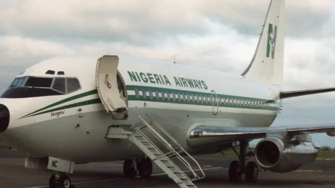 Nigeria Airways na di national carrier for Nigeria before-before