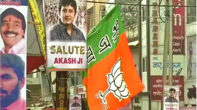 इंदौर में पोस्टर