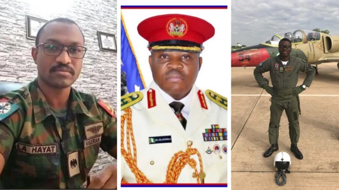 Collage of Late Army officers